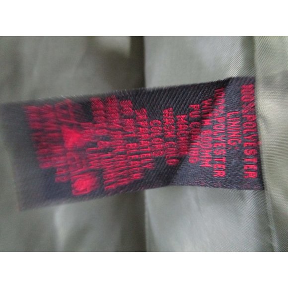 Yoki Collection Outerwear Military Flight Suite Inspired Trench Coat Ladies L - Picture 7 of 16